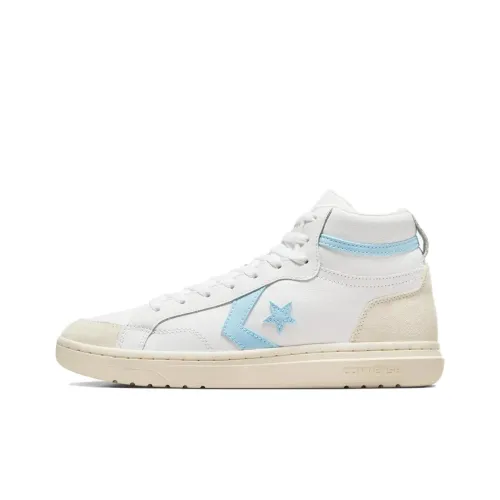 Converse Skateboard Shoes Unisex High-Top White/Blue