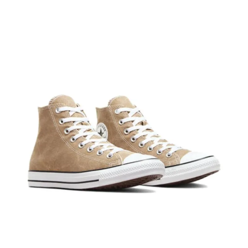 Converse All Star Anti Slip Wear Resistant High Top Canvas Shoes Unisex Brown-2