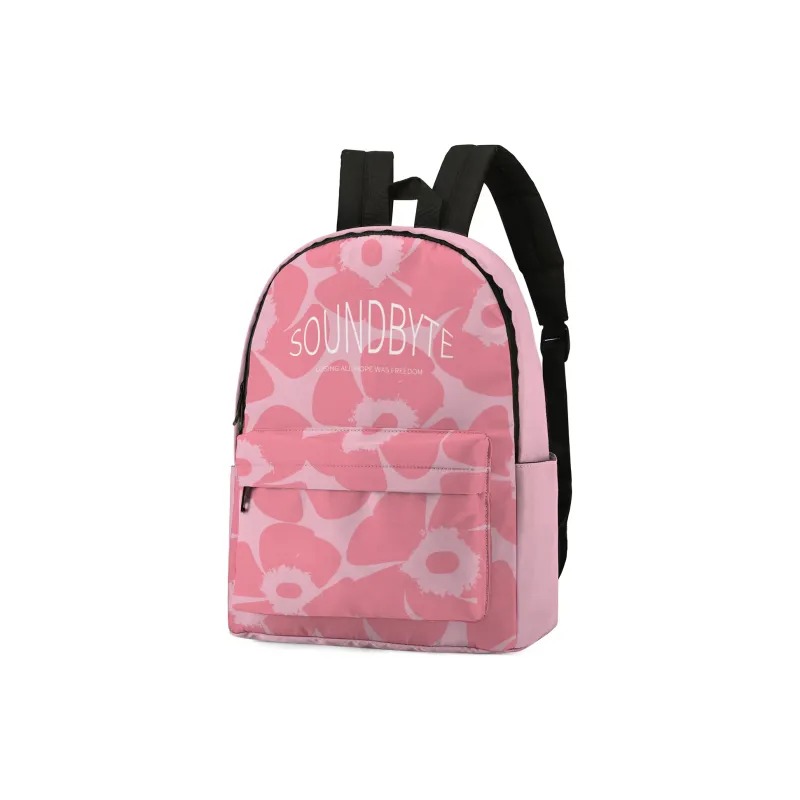ONRF SOUNDBYTE Collaboration Polyester Backpack Regular Unisex Pink-1