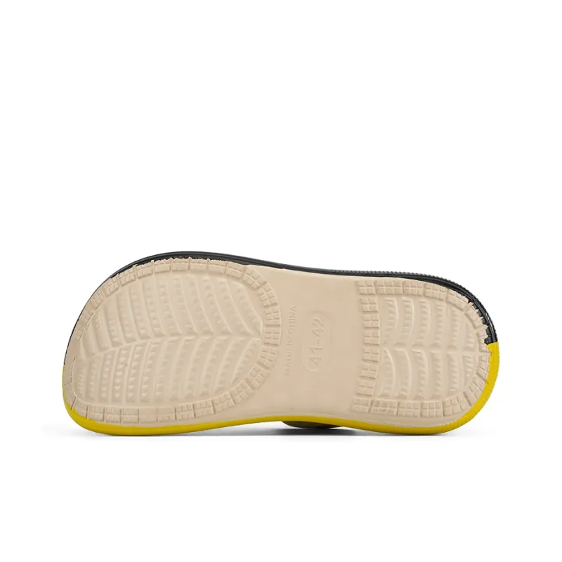 CEKOOM Clogs Unisex Beige Smile-2