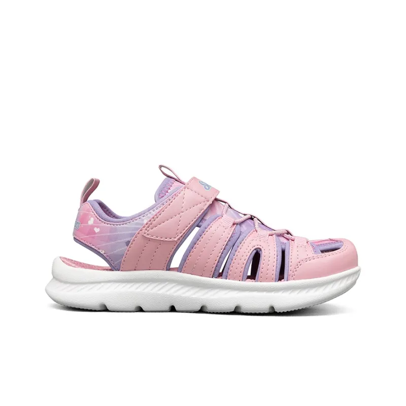 Skechers Kids Slip Resistant, Abrasion Resistant, Breathable Children's Sandals Pink Teenagers-1
