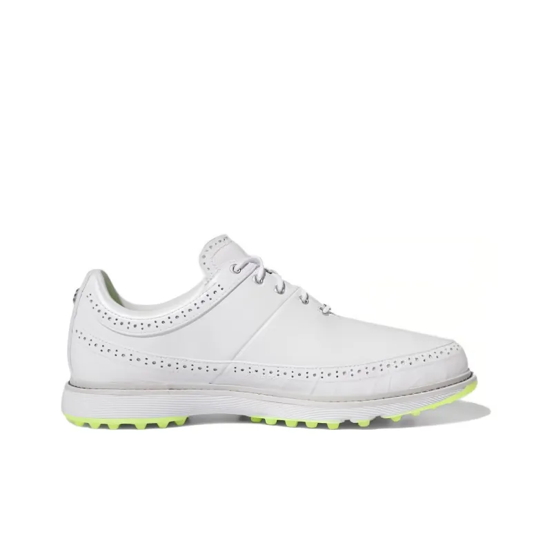 Adidas MC80 Spikeless Golf Cloud White Matte Silver Lucid Lemon-1