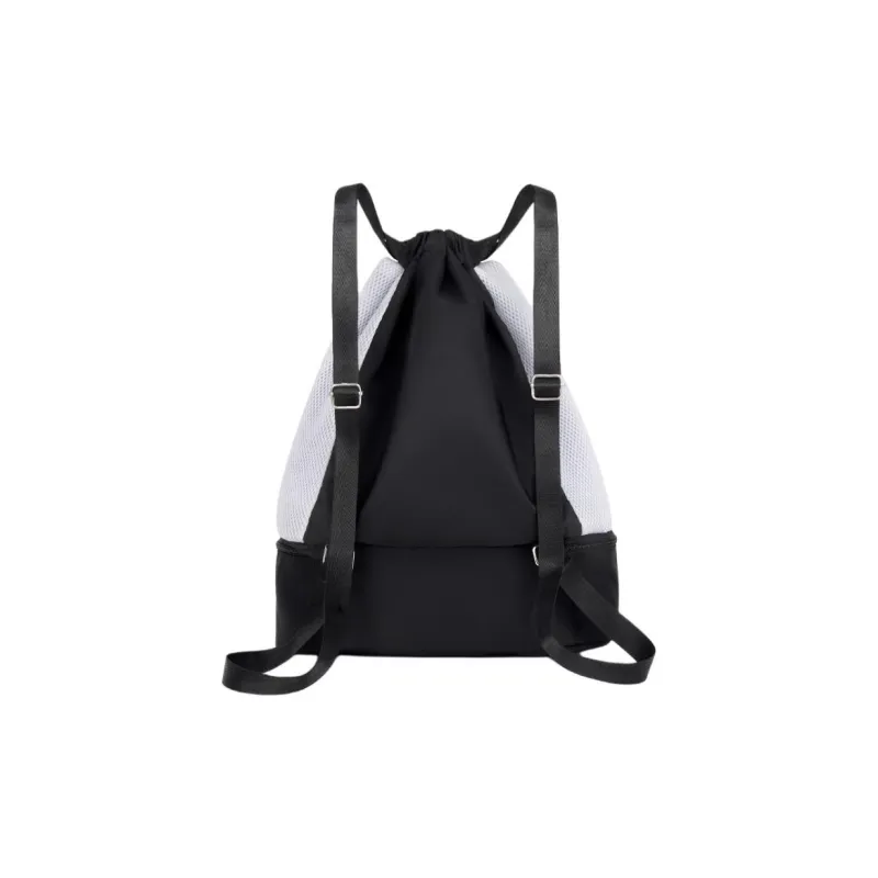 Warrior Polyester Backpack Medium Size Unisex Black-2