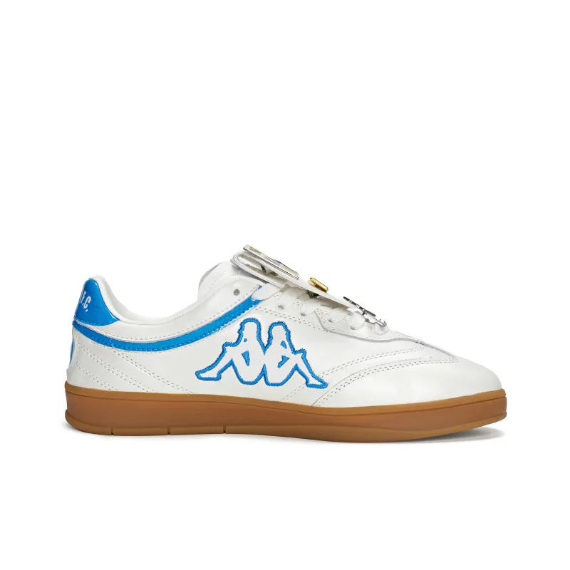 Kappa Tifo Non slip Lightweight Low Top Skateboard Shoes Unisex White-1