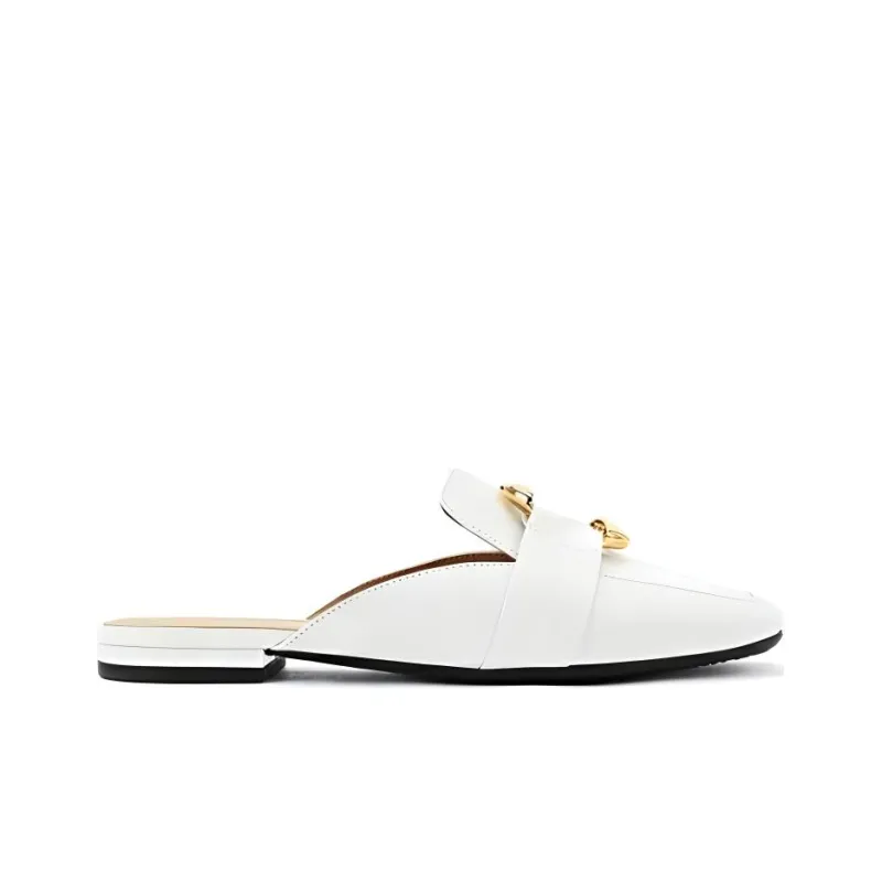 STELLA LUNA Wrap-toe Slippers Women's White-1
