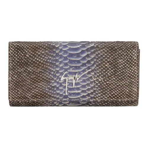 Giuseppe Zanotti Selene Snakeskin-effect Leather Wallet