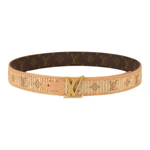 LOUIS VUITTON Leather Belts Men