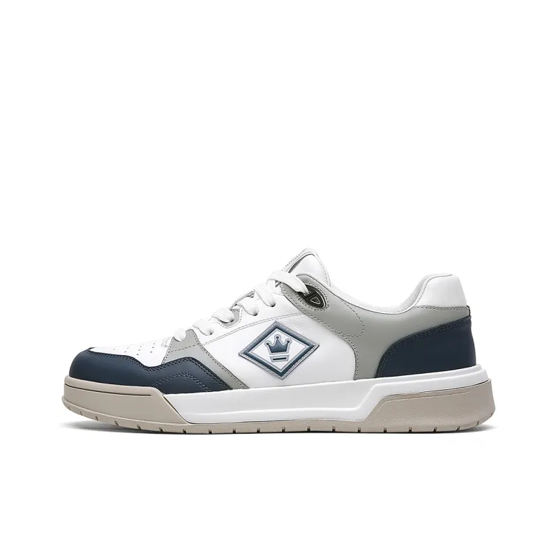 CROWN Cushioning Low-Top Casual Shoes Men's One Yard Larger-0