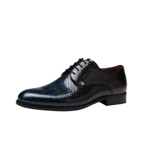 Roberta Di Camerino Dress Shoes Men Low-Top Royal Blue