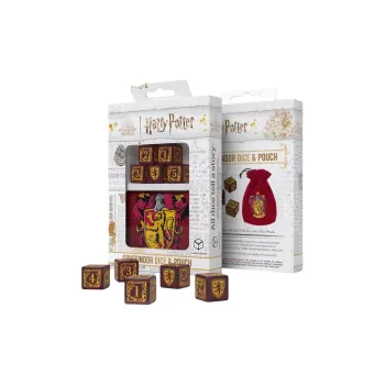 Q WORKSHOP Harry Potter Gryffindor Red D6 Dice Board Games