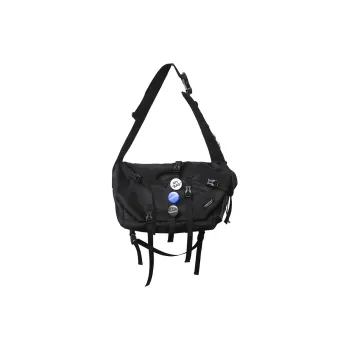 Alcohol dragon Shoulder Bags Black With Green Frog Charm With Badge