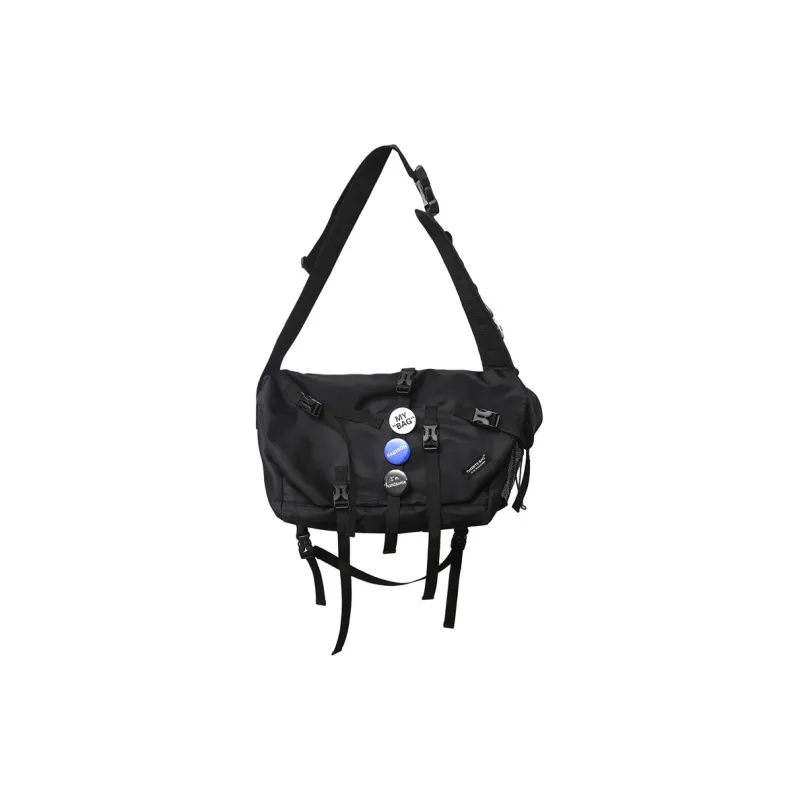 Alcohol dragon Shoulder Bags Black With Green Frog Charm With Badge-0