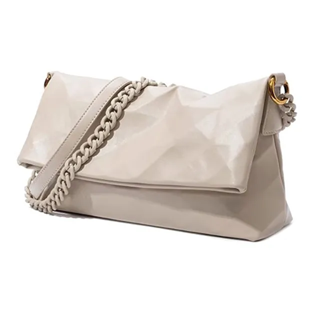 CLEVER& KETCH PU Tote Bag Shoulder Bag Regular Women's Ecru/Black/Khaki/Yellow-8