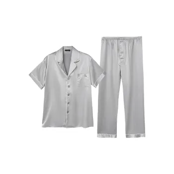 Imperial Palace Mulberry Silk Silky Loungewear-High-End Style Men's