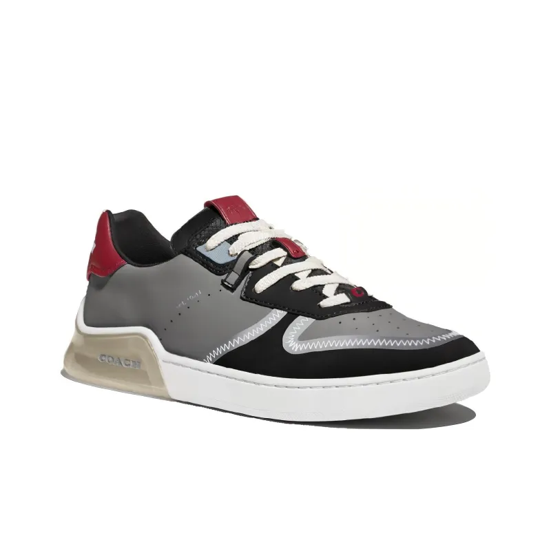 COACH CitySole Citysole Court Stylish Skateboarding Shoes Men's Black Gray-2
