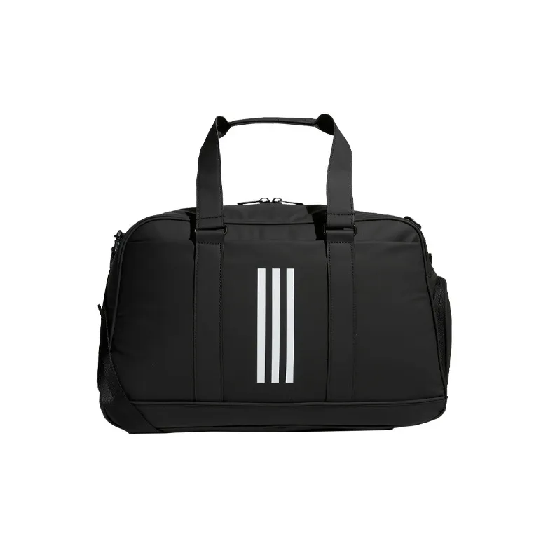 Adidas Polyurethane Boston Bag Golf Bag Gym Bag Medium Size Men's Black-3