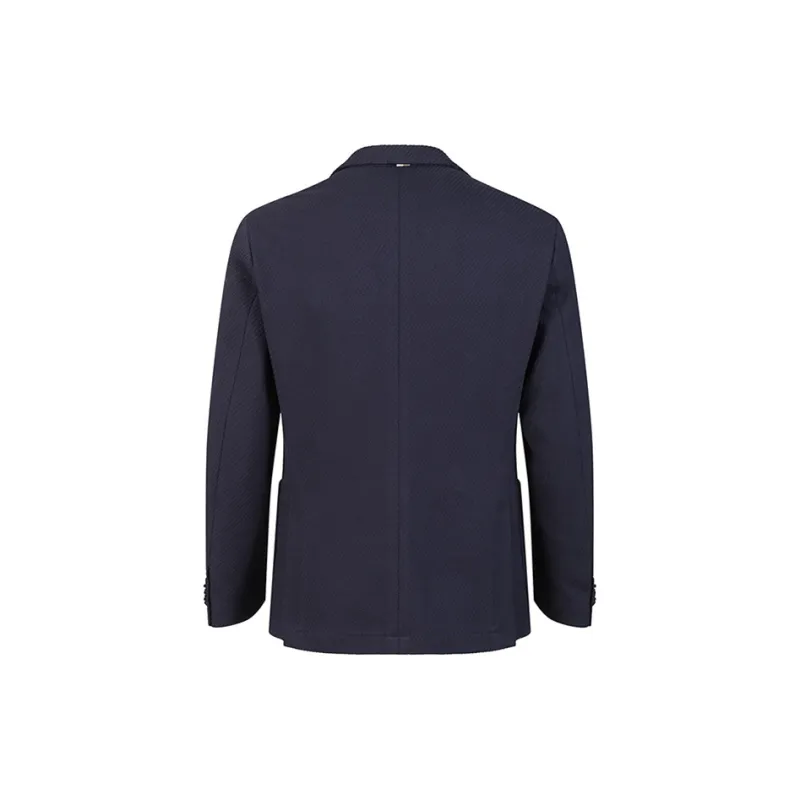 HUGO BOSS SS24 Business Suit Coat Men's Marine Blue-1