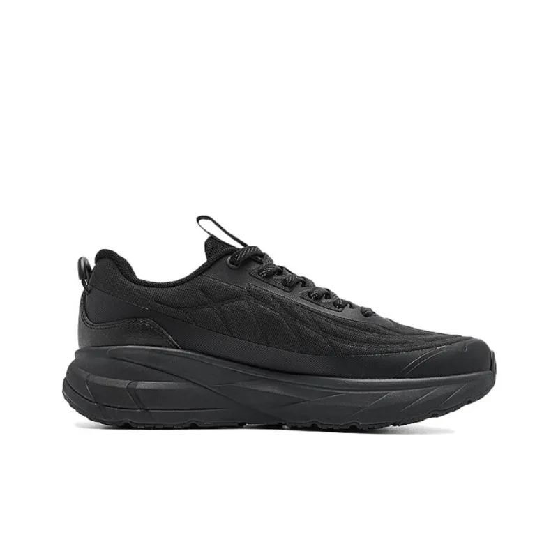 QIAODAN Flying Cloud Cushioning Anti Slip And Wear Resistant Breathable Coverage Low Top Running Shoes Men's Black-1