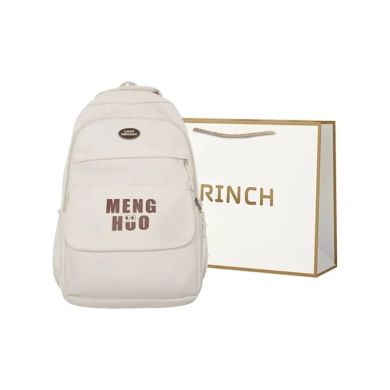 BRINCH Cotton Backpack Women's Multicolor-3