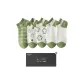 5-Pack Designed Women's Socks (Green Combination)