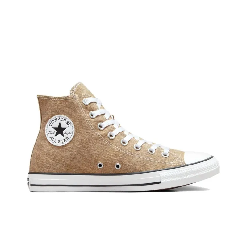 Converse All Star Anti Slip Wear Resistant High Top Canvas Shoes Unisex Brown-1