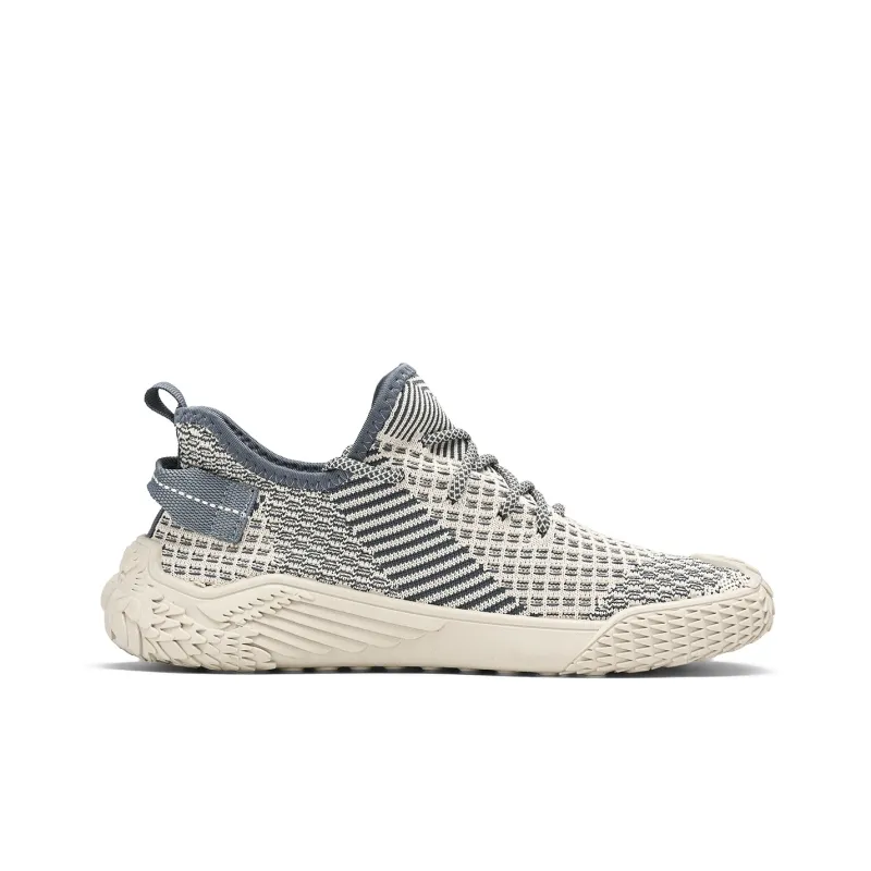 Binary Low Top Running Shoes Men's Gray-3
