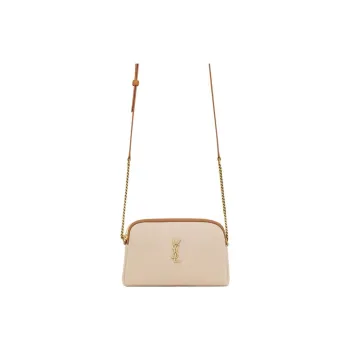 SAINT LAURENT GABY Canvas With Leather Canvas Bag, Crossbody Bag, Shoulder Bag Women's Sand