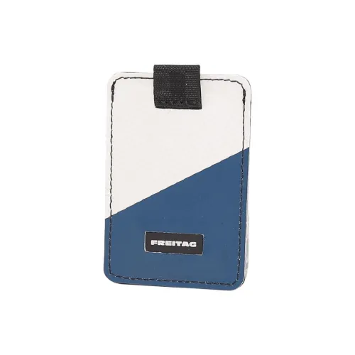 FREITAG Card Holders White With Powder Blue Accents