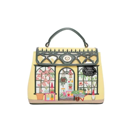 Vendula PU Handbag Medium Size Women's Yellow