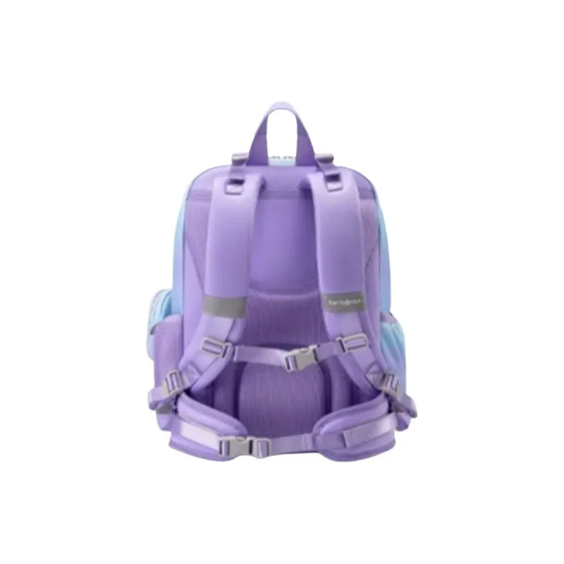 SAMSONITE Fabric Backpack Medium Size Kids' Light Blue-4
