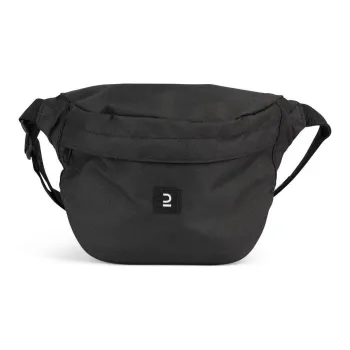 DECATHLON Polyester Sling Bag Regular Unisex Black