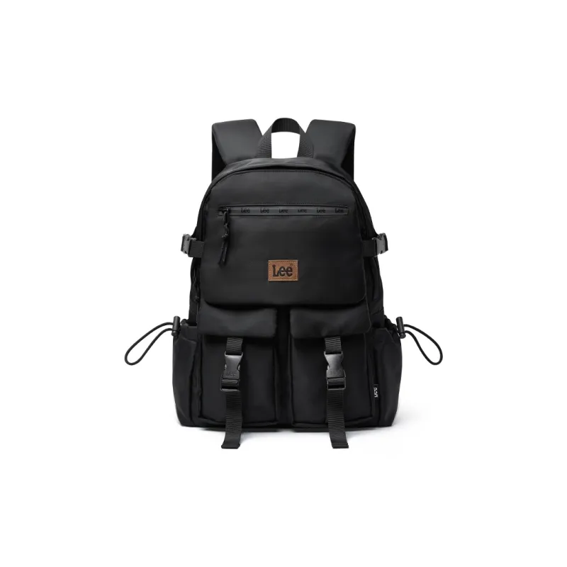 Lee Oxford Backpacks Backpack Unisex Black/Khaki/Alpine Green-1