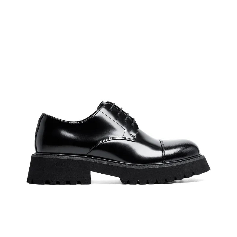 Hautton Jeans Dress Shoes Men's Black-1