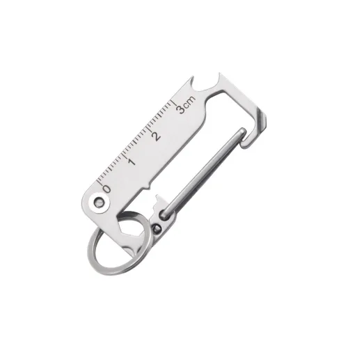 AAJF Stainless Steel Keychains Unisex