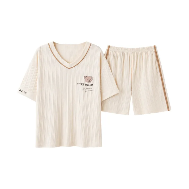 MADALLO Pajama Set Women's Apricot-0
