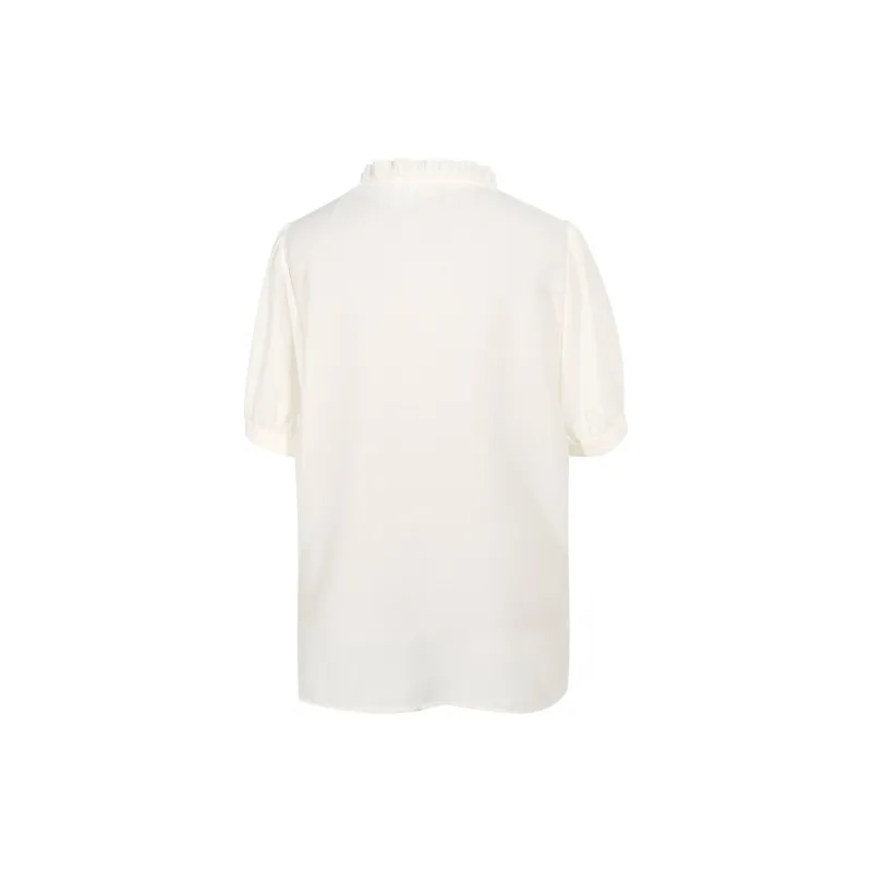3COLOUR Shirt Women's Milk White-1