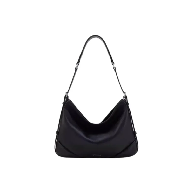 COCCINELLE Fabric With Cow Leather Shoulder Bag Large Size Women's-2