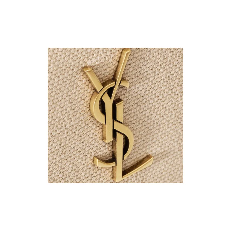 SAINT LAURENT GABY Canvas With Leather Canvas Bag, Crossbody Bag, Shoulder Bag Women's Sand-4