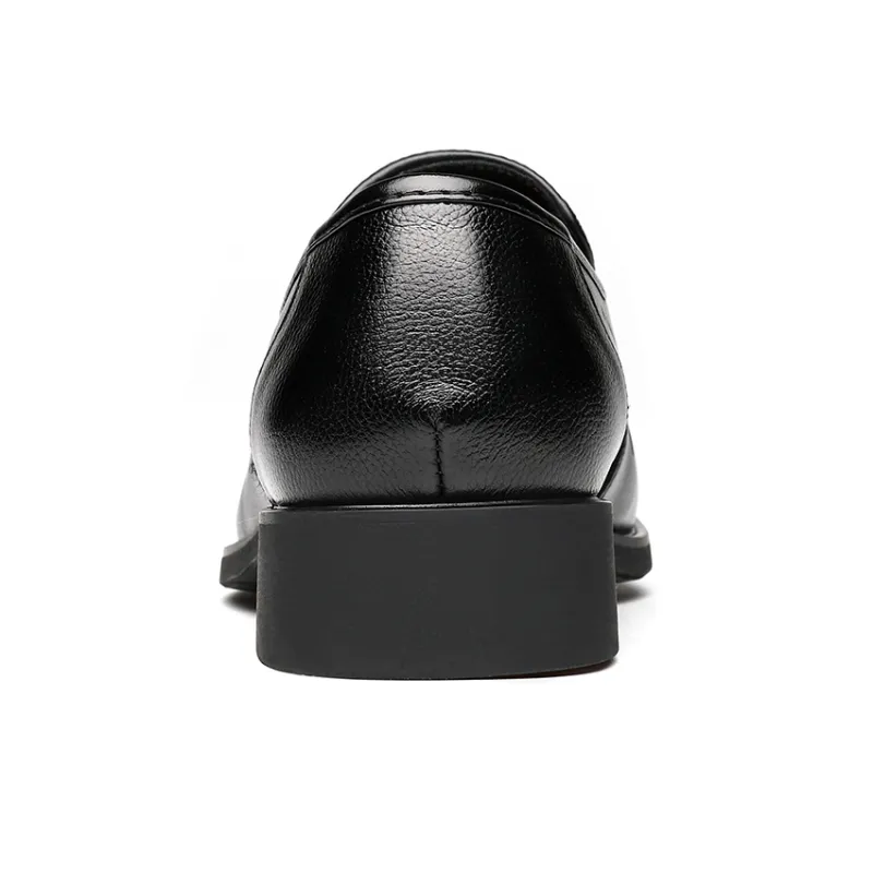 CHINT Dress Shoes Men Low Top Black-8