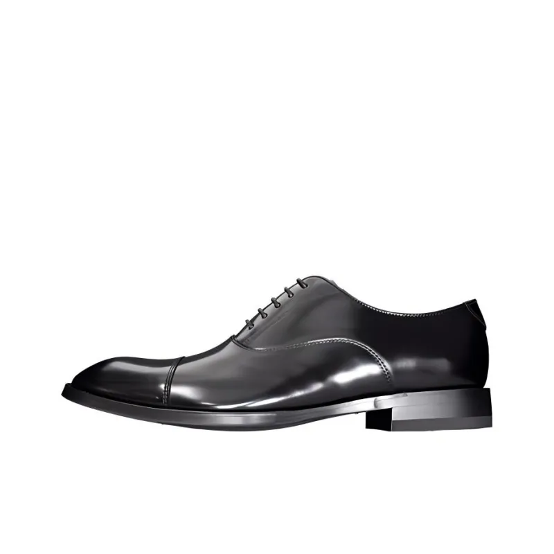 Regal Dress Shoes Men Low-Top Black-0
