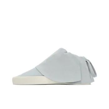 Fear Of God Abrasion Resistant Mid Top Skateboard Shoes Unisex Light Blue