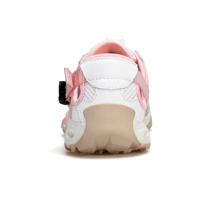 HUMTTO River Trekking Shoes Women's White Light Pink-3