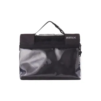 RIMIX Nylon Storage Bag Regular Unisex Black/Gray/Red