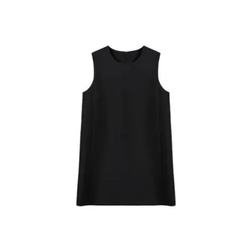 HERLAND Sleeveless Dresses Women's Black