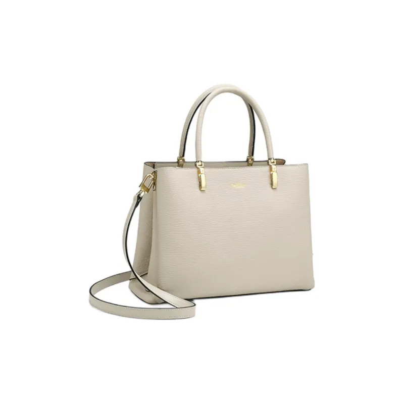 GOLDLION Cow Leather Bonded Synthetic Leather Portable Crossbody Bag Shoulder Bag Women's Blue/Black/Apricot-7