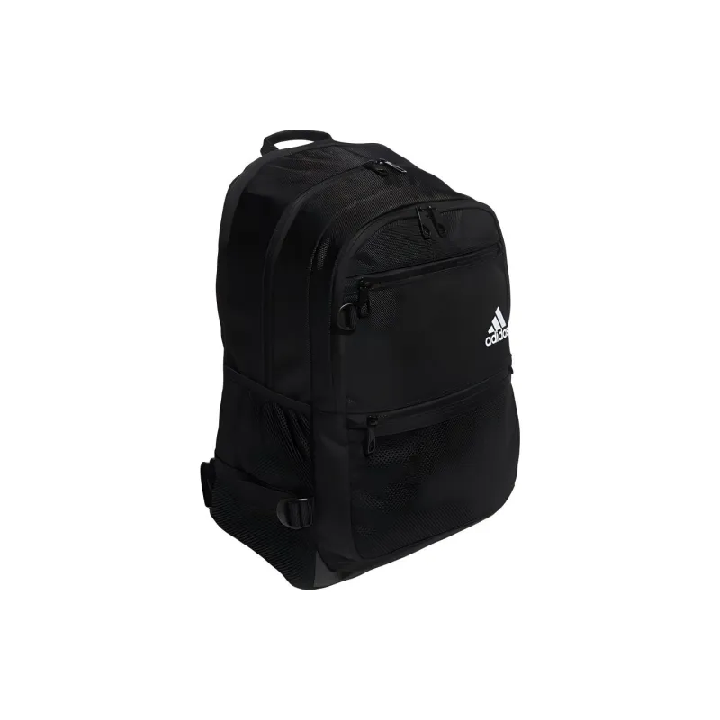 Adidas Polyester Laptop Bag Backpack Regular Unisex Black-3