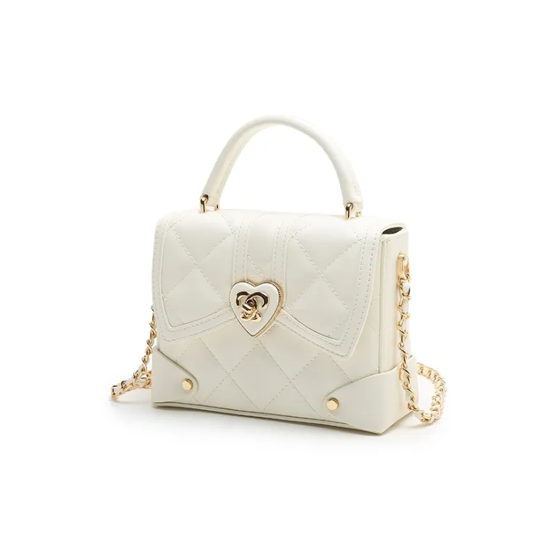 Carit&Koty Polyurethane Handbag Regular Women's Pink/White-8