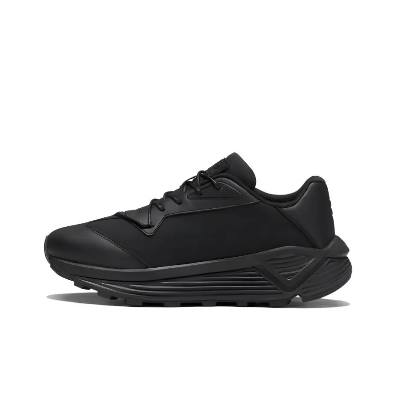 DESCENTE Dualis Wing Slip Resistant Low Top Casual Shoes Women's Black-0