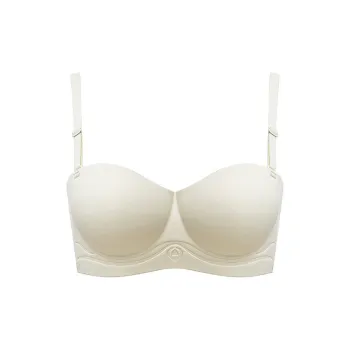 Flowers In Water Bra Women's Champagne White