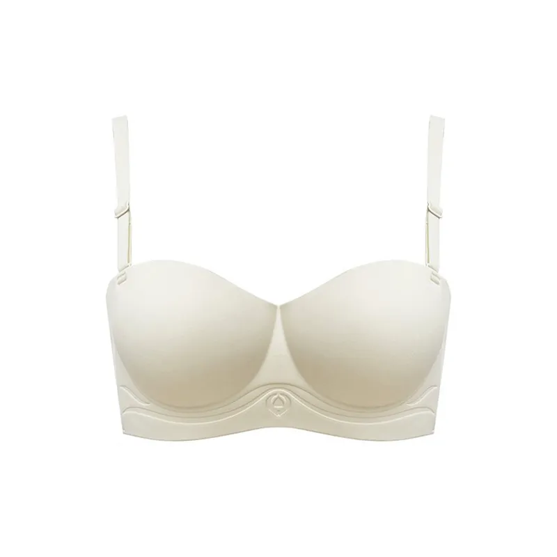 Flowers In Water Bra Women's Champagne White-0